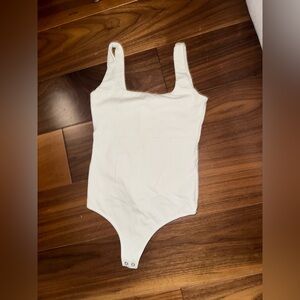 A&F White Bodysuit
